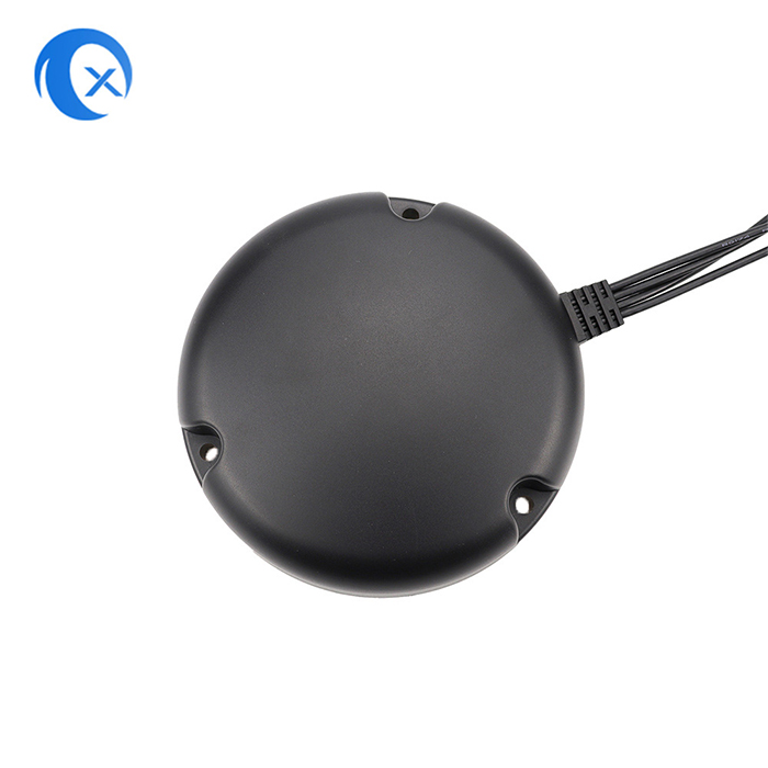 TX Electronics TX-CM001 4-in-1 Combo Antenna | Integrated GPS WiFi 4G LTE | IP67 Waterproof 4-Lead Screw-Mount Vehicle Antenna