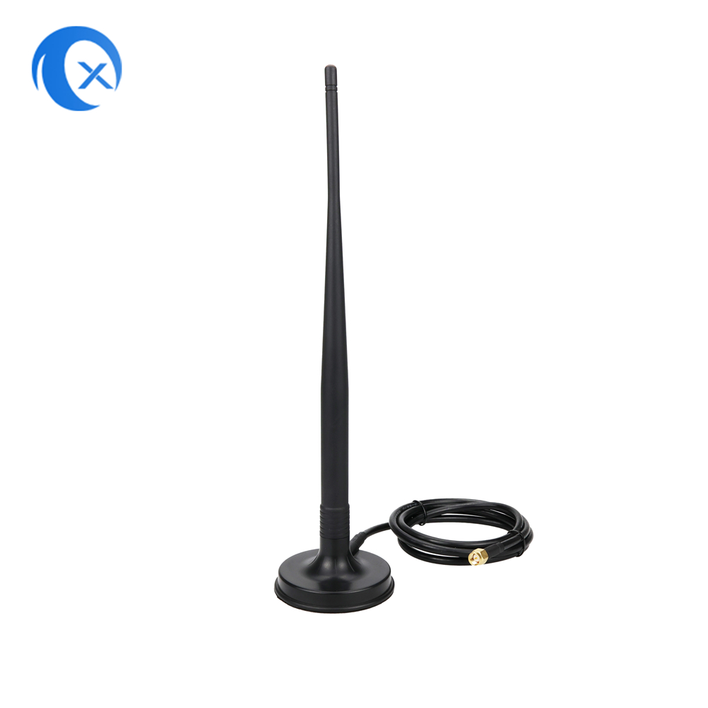 TX Electronics TX-AB032 4G LTE Magnetic Mount Antenna | 806-960MHz 1710-2690MHz | LMR195 Cable SMA Connector External Antenna