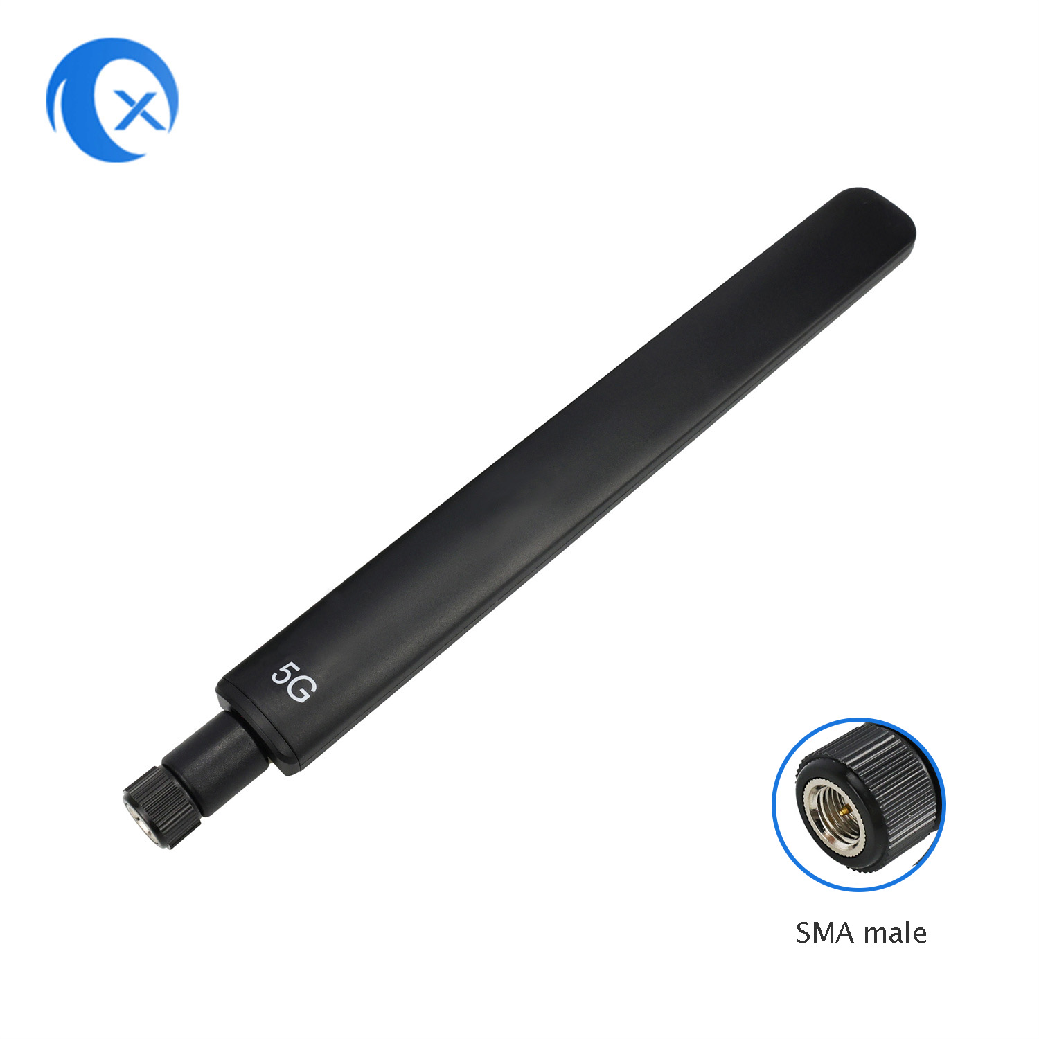 TX Electronics TX-AP207 Wideband Cellular Antenna | 617~6000MHz Full Frequency | Omnidirectional 4G LTE 5G External Antenna with SMA Male Connector