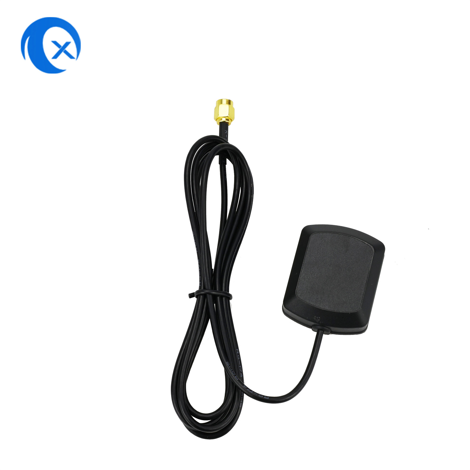TX Electronics TX-AG006 GPS Active Antenna | 1575.42MHz Frequency | High Sensitivity Magnetic Mount External GPS Positioning Antenna